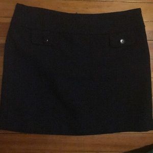 Black/blue Size 8 Gap skirt